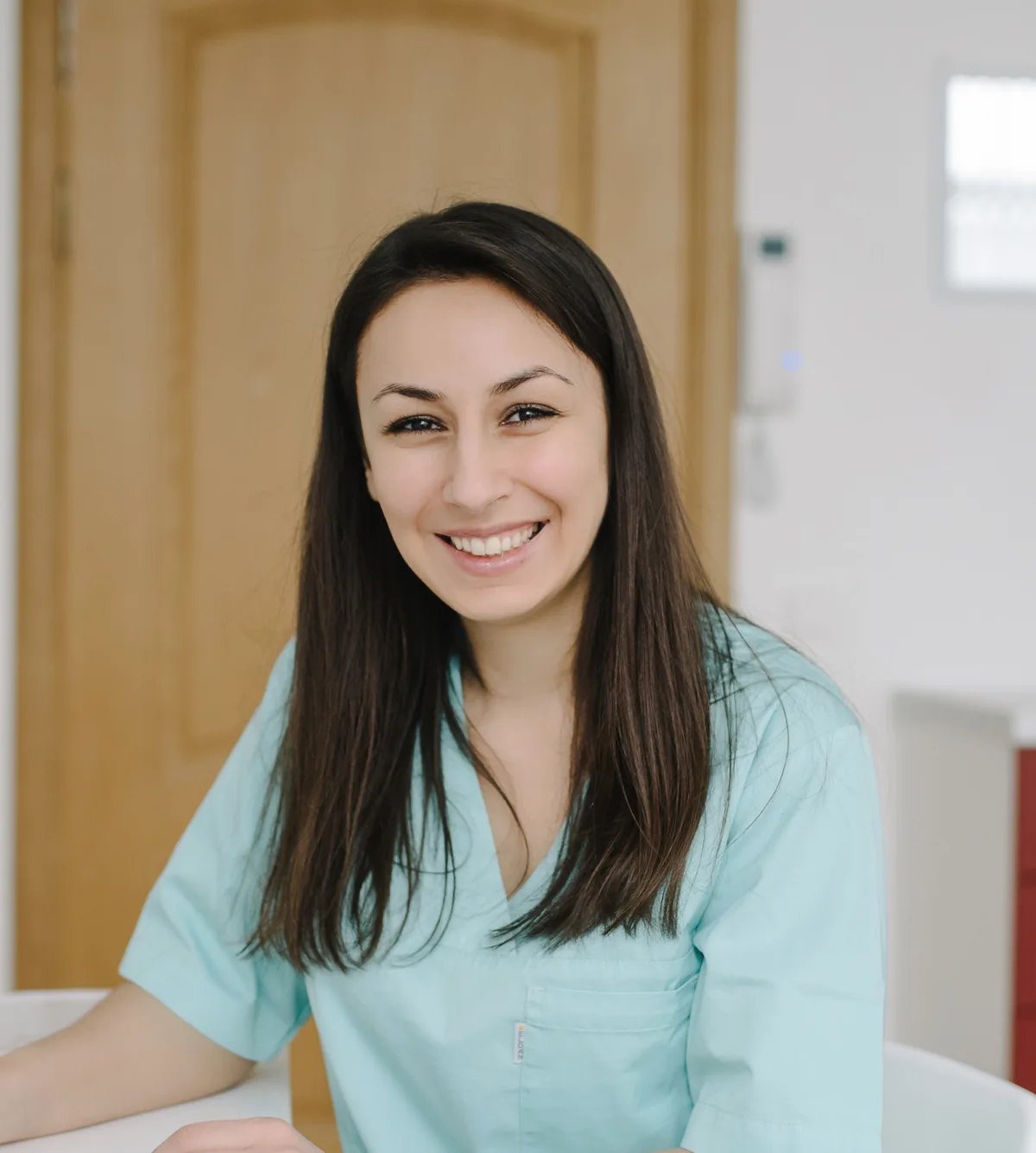 Diana Baruckienė savo darbo vietoje